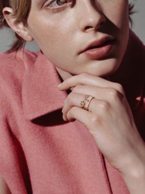 Kelly ring, medium model, View: Worn, worn, view 2 of 2