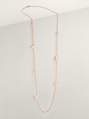 Chaine d'ancre Contour long necklace, View: front, front, view 3 of 3