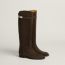 Jumping supple boot, écorce, no stock