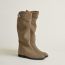 Jumping supple boot, étoupe