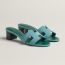 Oasis sandal, bleu minéral, no stock
