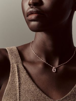 Farandole pendant, small model, View: Worn, worn, view 2 of 2