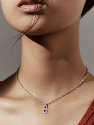 Farandole pendant, small model, View: Worn, worn, view 2 of 2