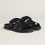 Chypre sandal, noir