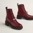 Botines Funk, rouge H