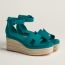 Alpargatas Elda, vert Oxford