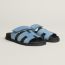 Chypre sandal, bleu jean