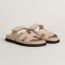 Chypre sandal, beige nude, no stock