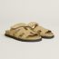 Chypre sandal, beige albâtre