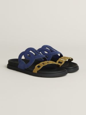 bleu abysse/beige ocre