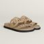 Extra sandal, beige camel