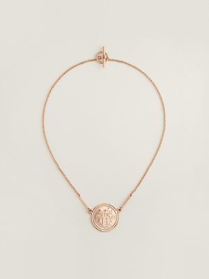 Pendentif Hermès Ex-Libris, grand modèle, Vue: vue de face, front, vue 3 sur 3