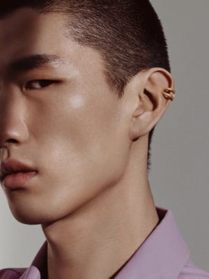 Chaine d'ancre Danae 싱글 이어 커프, 보기: 이미지: 제품 착용 이미지, worn, 3개 중 3번째 보기