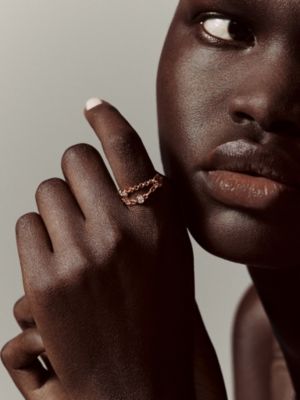 Chaine d'ancre Chaos ring, small model, View: Worn, worn, view 2 of 2