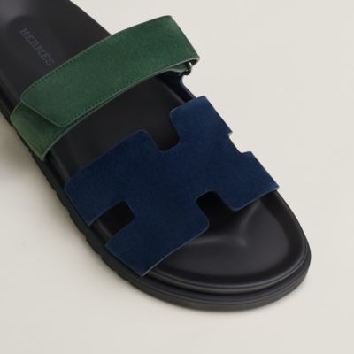 サンダル - ブルー - メンズ サンダル＆レザーサンダル | Hermès
