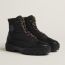 Bota de cano baixo Fresh, noir