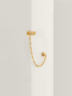 Chaine d'ancre Calypso right single ear climber earring
