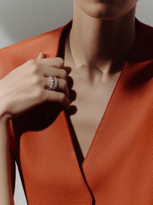 Boucle Sellier "On The Rocks" ring, View: Worn, worn, view 2 of 3