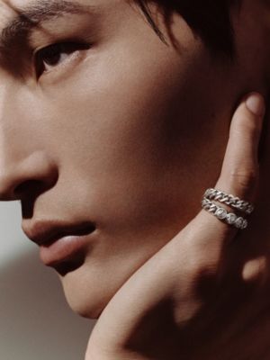 Boucle Sellier "On The Rocks" ring, View: Worn, worn, view 3 of 3
