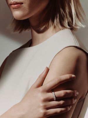 Boucle Sellier "On The Rocks" ring, View: Worn, worn, view 2 of 3