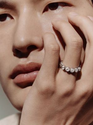 Boucle Sellier "On The Rocks" ring, View: Worn, worn, view 3 of 3