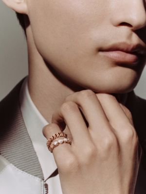 Boucle Sellier "On The Rocks" ring, View: Worn, worn, view 3 of 3