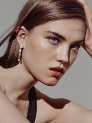 Kelly Gavroche dangle earrings, View: Worn, worn, view 2 of 2