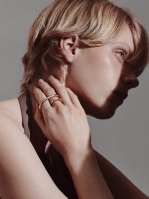 Vertige double ring, View: Worn, worn, view 2 of 2