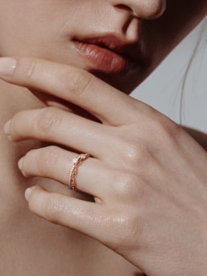 Chaine d'ancre Chaos Nano ring, View: Worn, worn, view 2 of 2