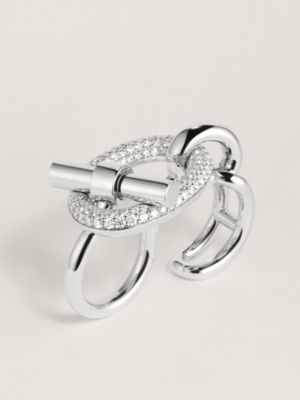 Adage double ring, View: front, front, view 3 of 3