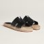 Antigua espadrille, noir