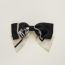 "Ex-Libris" Grenelle hair clip, noir, no stock