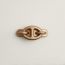 Tri Maillon PM hair clip, biscuit