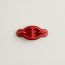 Tri Maillon PM hair clip, rouge de cœur