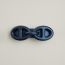 Tri Maillon GM hair clip, navy