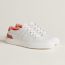 Deep sneaker, blanc/orange Joey