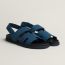 Genius sandal, bleu turquin, no stock