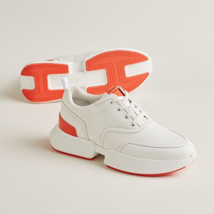 Hermes, Men's Sneaker, Orange-107341 