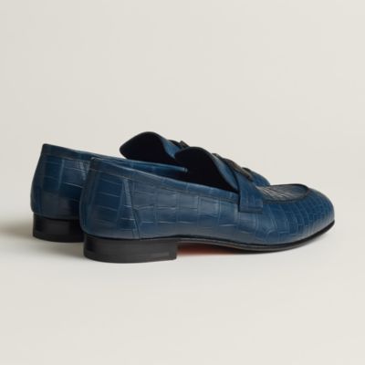 パリ - ブルー - メンズシューズ | Hermès - エルメス-公式サイト