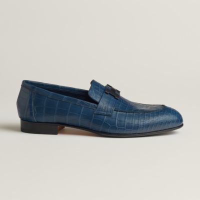パリ - ブルー - メンズシューズ | Hermès - エルメス-公式サイト