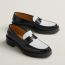 Mocasines Hour, noir/blanc
