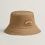 Harper H Sellier bucket hat, beige camel, no stock