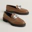 Mocasines Hot, brun fumé
