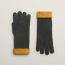 Gants réversibles Hugo, gris/jaune