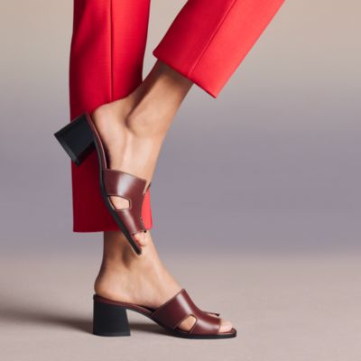 レッド - レディースサンダル | Hermès - エルメス-公式サイト 