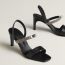 Sandalias Glamour&nbsp;75, noir/ombre