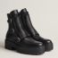 Botines Hoodie, noir