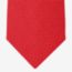 Cravate Nattée de Soie, rouge