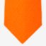 Cravate Nattée de Soie, orange vif