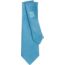 Cravate Nattée de Soie, turquoise